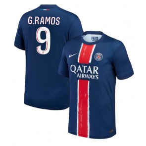 Paris Saint-Germain Goncalo Ramos #9 Replika Hjemmebanetrøje 2024-25 Kortærmet